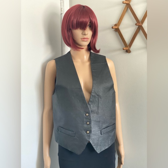 H.E.R. Vintage Leather Vest - Picture 4 of 13